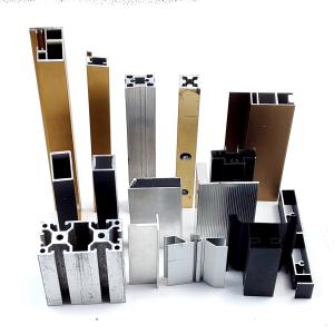 Quality 6063 Aluminum Frame Windows Extrusion Profile Custom Furniture Hardware wholesale