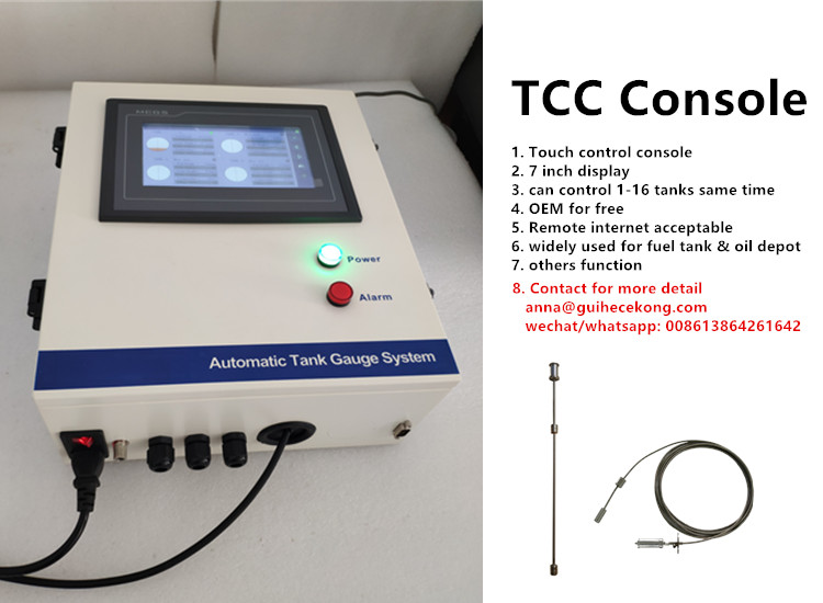 Guihe ATG automatic tank gauge system / Magnetostrictive Level gauge probe / modbus rs 485 fuel tank level senso