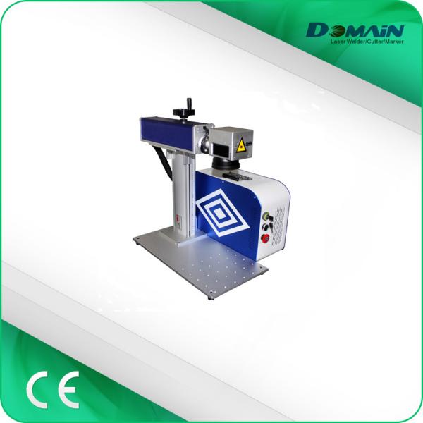 High Speed Laser Logo Printing Machine , Fiber Laser Metal Engraving Marking