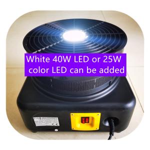 Quality Dancer fan 550W 33 cm diameter dance star fan Blower Dancing star fan with light wholesale