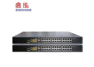 Quality 24 Port Fiber Optic Network Switch SFP 1000M Gigabit 38.6Mpps wholesale
