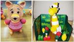 Colorful craft corrugated quilling paper for DIY toys / handcraft kids hand