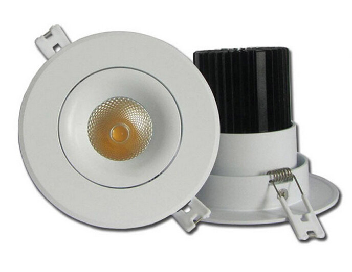 5w 7w 24W LED COB downlight 110mm cut hole SAA 24W led bathroom ceiling lights aluminum material 3 years warranty