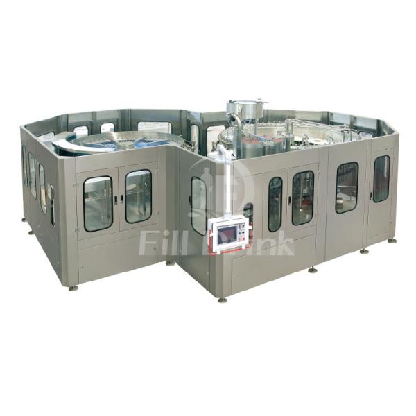 350ML Automatic Soft Drink Carbonated Water Production Line Trembling Cap