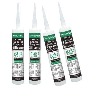 Quality Acidity Water Resistant Acetic Silicone Sealant For Kitchen Bathroom wholesale