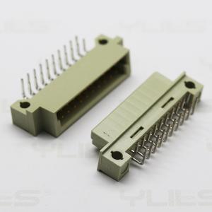 Quality Dual Third Row Polyester PBT DIN 41612 Connector Male Female 3.0A 1000VAC wholesale
