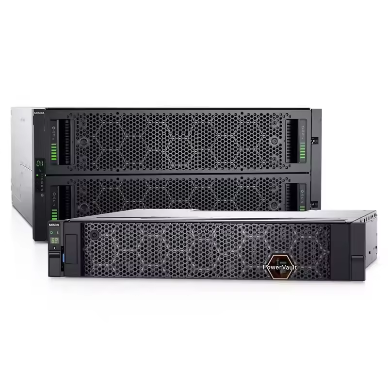 Custom PowerVault ME5024 Storage Array With 8x SFP FC32 32GB Stock And Private Mold