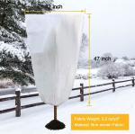 Plant Freeze Protection Covers 32 x 47 Inch Winter Shrub Cover Tree Frost