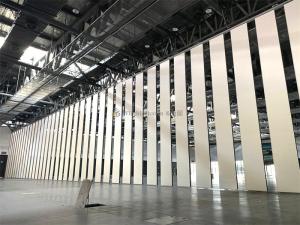 Quality Aluminum Frame Banquet Hall Partition Wall 80mm Thickness High Durability wholesale