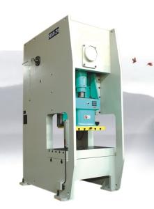 Quality Semi Closed Type Sheet Metal Stamping Machine , Automatic Stamping Machine C Type Steel Welded Frame wholesale