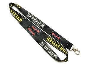 Quality Black Background Heat Transfer Printing Lanyards Dye Sublimation 960 * 20mm wholesale