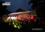 White Clear Span Tent for 800 People as Wedding Tent