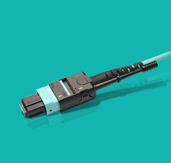 24 Core Fiber Cable Assembly , MPO To LC Breakout Cable For FTTH