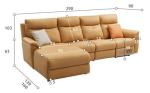 BN Space Capsule Chaise Longue Combination Functional Sofa Living Room