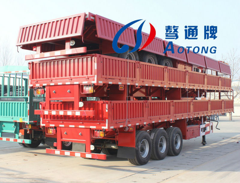 King Pin 2" 50mm or3.5" 90mm Truck Trailer for Open Fence Cargo Carrier Semi Trailer