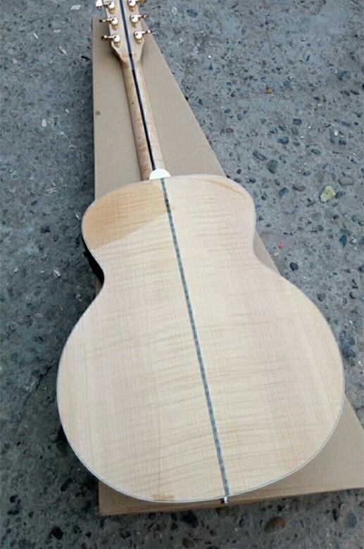 2018 left handed Chibson G200 acoustic guitar GB lefty G200 electric acoustic guitar backhanded
