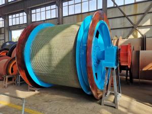 Quality Mine Winder Steel Multi Rope 62KN Friction Hoist wholesale