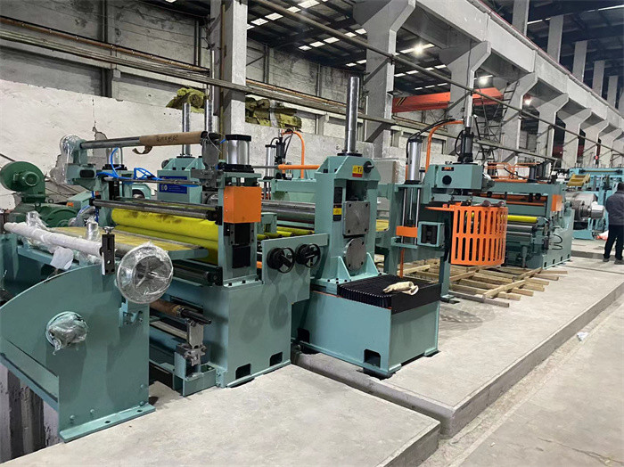 Q460 C Mn Steel Metal Slitting Line AHSS High Strength Coil Steel Slitting Line Machine