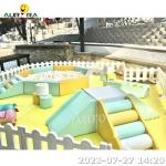 Soft Play Climbers Equipment Outdoor Kids Amusement Blue Ball Pit Indoor