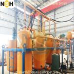 Remove Impurities Waste Oil Recycling Plant Vacuum Distillation Equipment