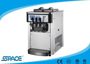 Quality Small Table Top Commercial Ice Cream Machine With Low Noise Twin Twist Flavor wholesale
