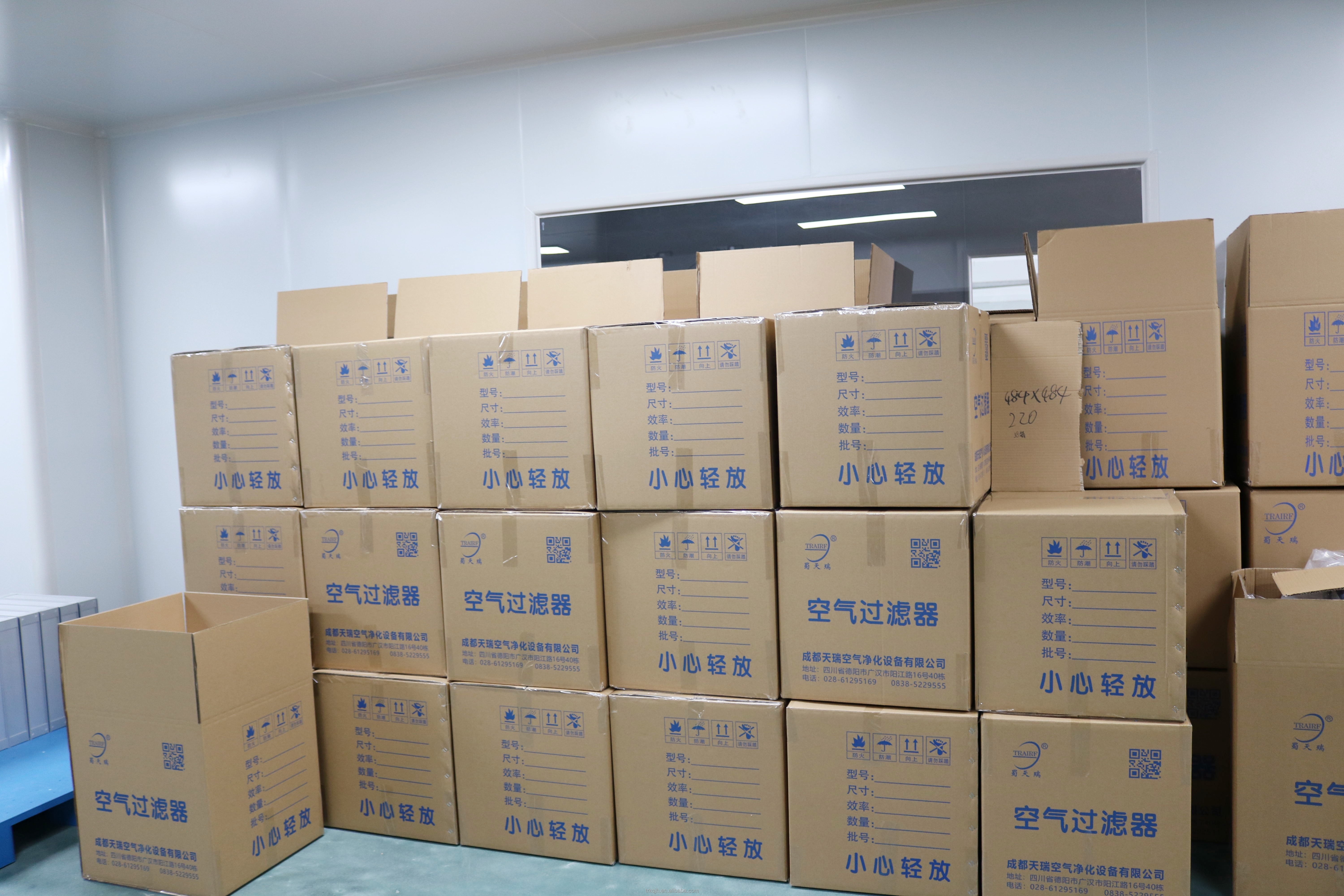 0.3u Liquid Tank High Efficiency Air Filter For Pharmaceutical Cleanroom