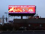 Waterproof 1R1G1B 16mm Outdoor Led Display , 8000nits Led Digital Billboard