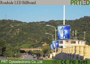Quality Intelligent Wifi 3G Outdoor LED Billboard P6 Full Color For Road Pole wholesale