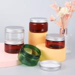 PET Food 100ml 150ml 250ml 300ml 16oz 32oz Amber Black PET Plastic Cosmetic