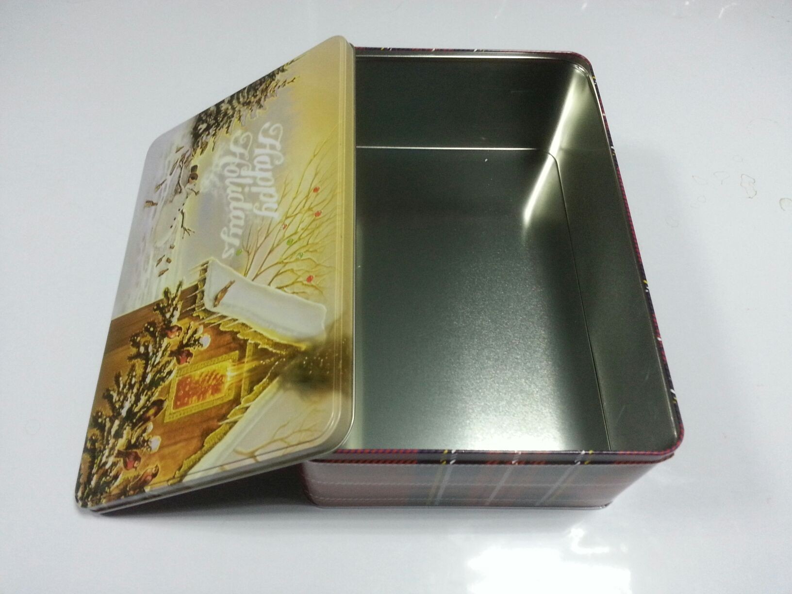Big Shoes Tins ,Gift Tin Container For Christmas Holidays ,Very Popular Gift Tins In The States