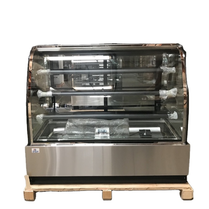 Rfrigrerated cake display fridge for bakery shop with CE/ETL