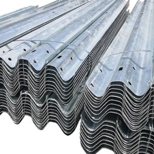 Quality Traffic Road Safety Highway Galvanized GS4 Guardrail with Corrugated Steel Barrier wholesale
