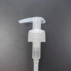 Quality Transparent Lotion Pump Dispenser Neck 24 / 28 Discharge Rate 1.20 - 1.50ml/T wholesale