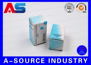Quality Acheter Peptide Vial Storage Box Matt Finish Anti - Fake Blue White Printing wholesale