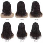 Water Wave 5x5 Lace Closure Wig transparent Lace Frontal Human Hair Wigs