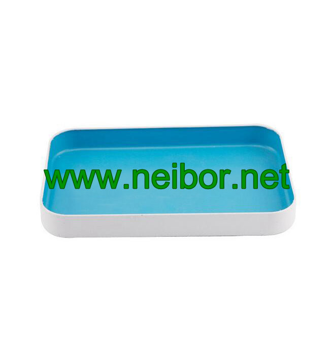 metal tinplate material seamless candle making trays candle tin container