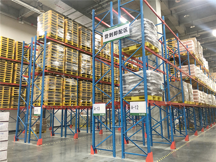 Warehouse rack system pallet racking for wire container storage