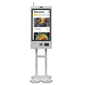 Quality Restaurant Wall Mount Food Ordering Kiosk 27 Inch Touch Screen wholesale