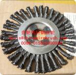 5" Stringer Bead Knotted Wire Wheel Brush