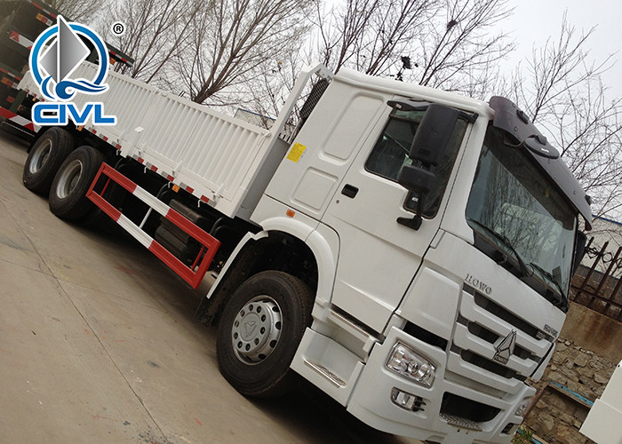 371hp 25 - 40 Ton Heavy Cargo Trucks ZZ1257N4341W with Tr668 TR691 Tyre 6X4 sidewall heavy cargo truck