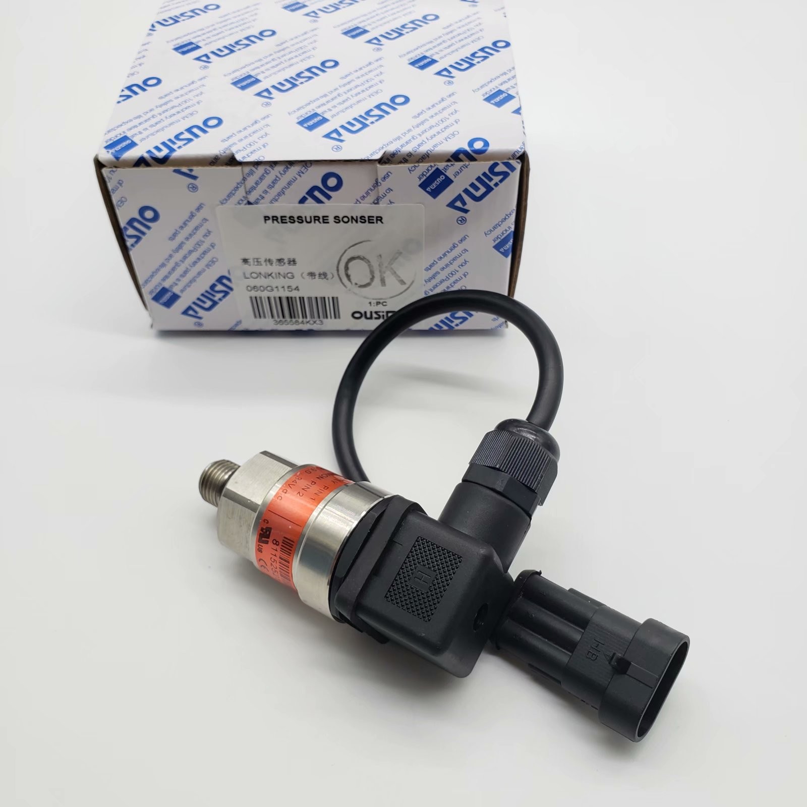 OUSIMA Pressure Sensor 060G1154 For LONKING Excavator Parts