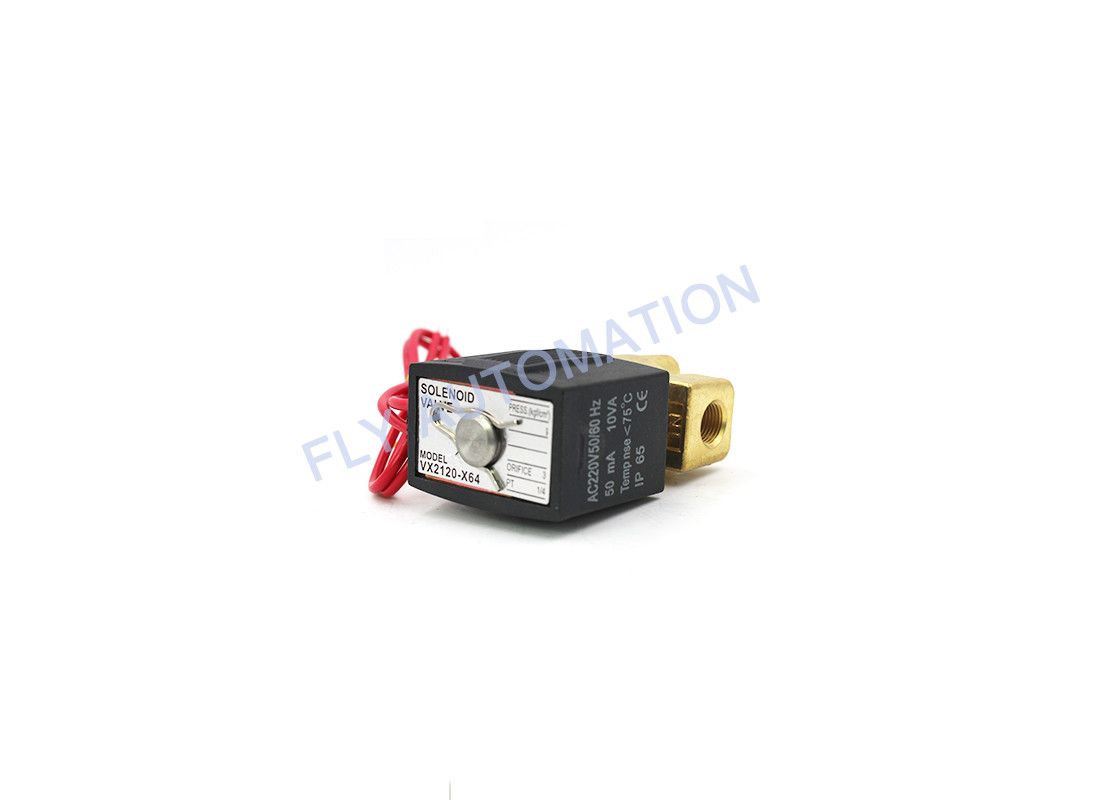 SMC VX2120-06 G1/8'' Brass Solenoid Valve 2 Way Normal Close