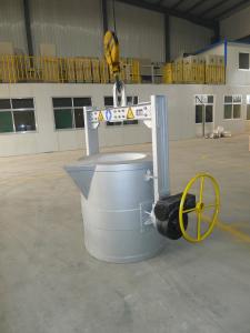 Quality 3000KG Capacity Molten Aluminum Transfer Ladles Bottom Pouring Ladles 90C wholesale
