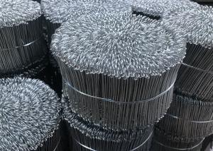 China ISO9001 BWG8 1.6mm Galvanized Double Loop Wire Ties on sale