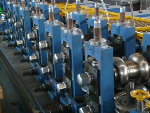 Quality Liquid Transportation Tube Mill Machine With 60 m / Min Water Steel Pipe wholesale