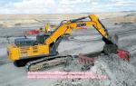 XE470D 47 Ton Crawler Hydraulic Excavator Bucket Capacity 2.2 - 2.5m3 Yellow