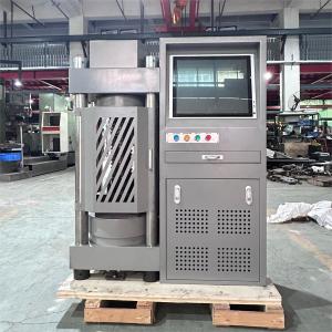 China Concrete Brick Compression Test Machine Equipment Hydraulic Pump Rated Pressure 40Mpa 2000Kn Max Load on sale
