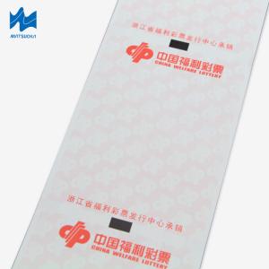 Quality Square Small Printed Thermal Ticket Roll Printing Movie Railway Admission wholesale
