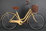Cheap hi-ten steel colorful 26 inch OL elegant city bicycle for lady with
