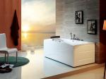 Massage Acrylic Whirlpool Bathtub M1789-R High Gloss Fade Resistant